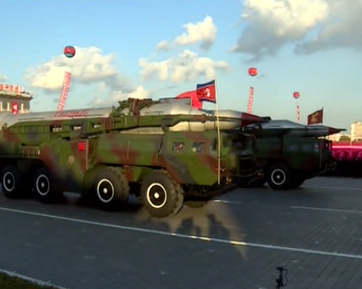 کوریای شمالی یک سیستم تسلیحاتی ضد موشکی را آزمایش کرد