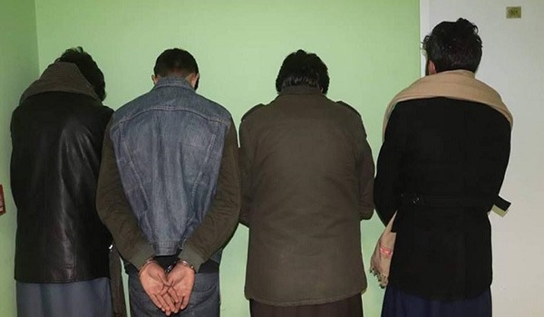 پلیس کابل چهار دسته از مجرمان جرم های جنایی را بازداشت کرده است