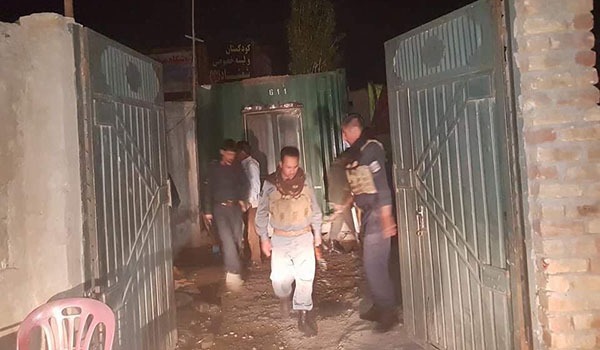 در حمله بر یک پاسگاه پلیس در منطقه دوغ آباد شهر کابل سه تن به شهادت رسیدند